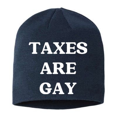 Taxes Are Gay Lgbtq+ Rights Taxation Equality Sustainable Beanie