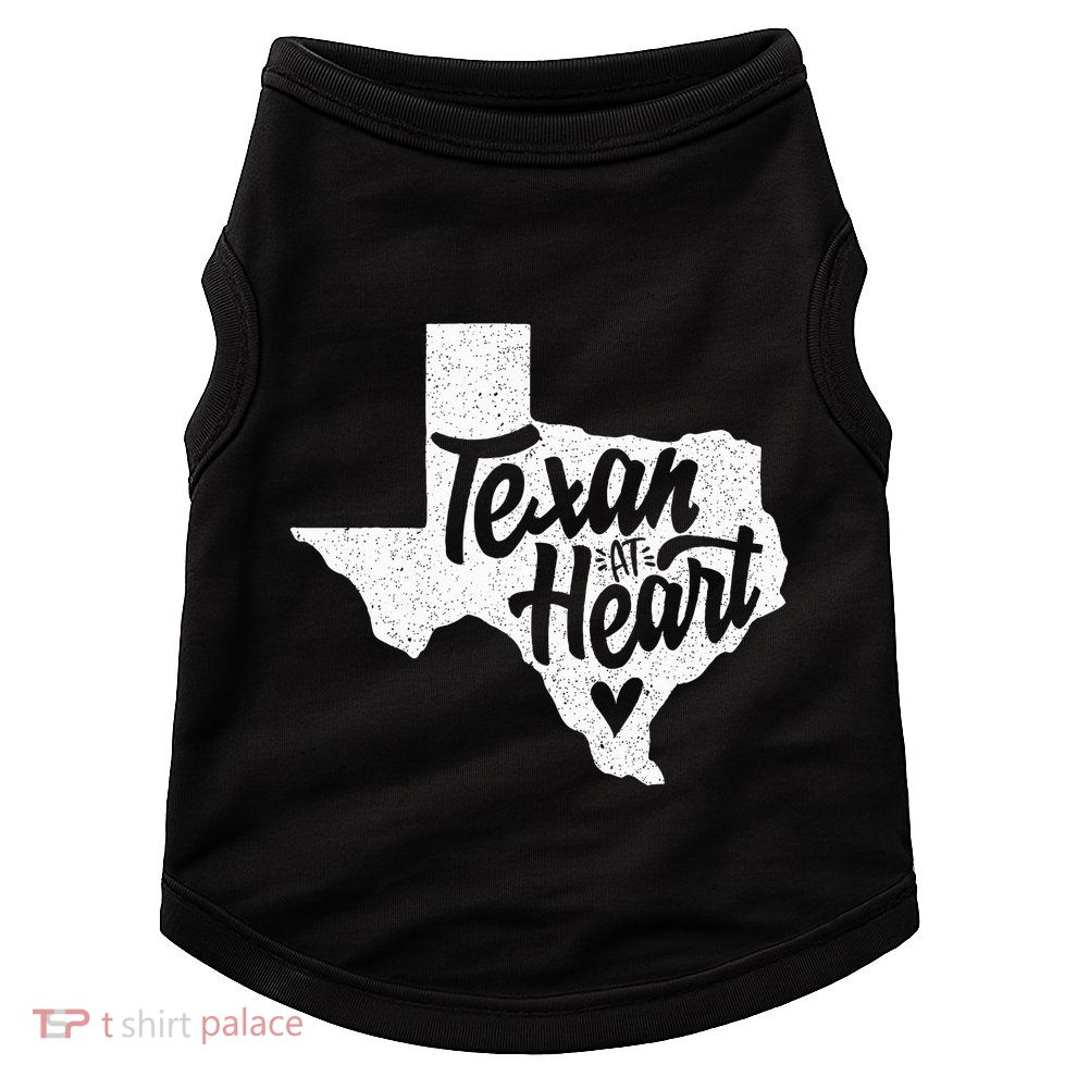 Texan At Heart  Doggie Tank