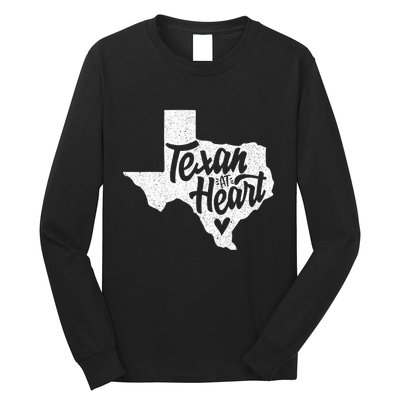 Texan At Heart  Long Sleeve Shirt