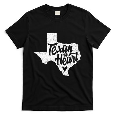 Texan At Heart  T-Shirt