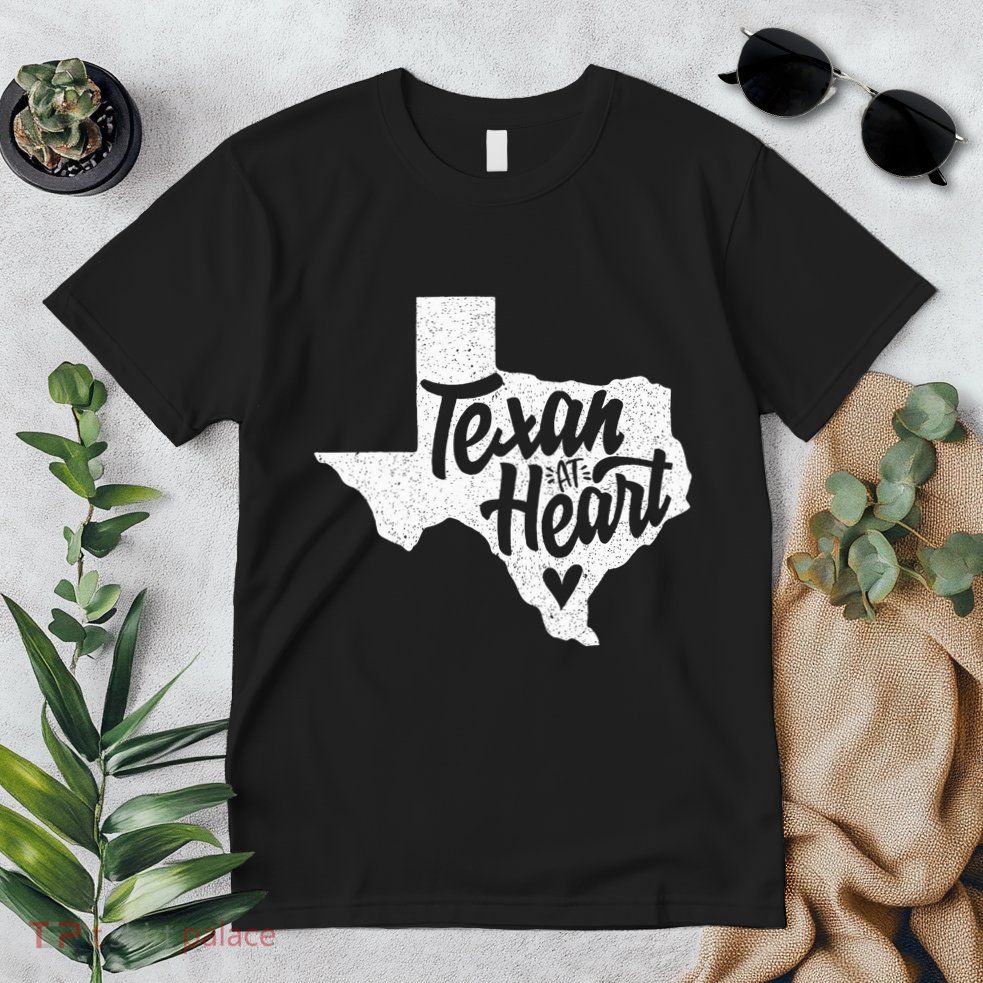 Texan At Heart  Premium T-Shirt