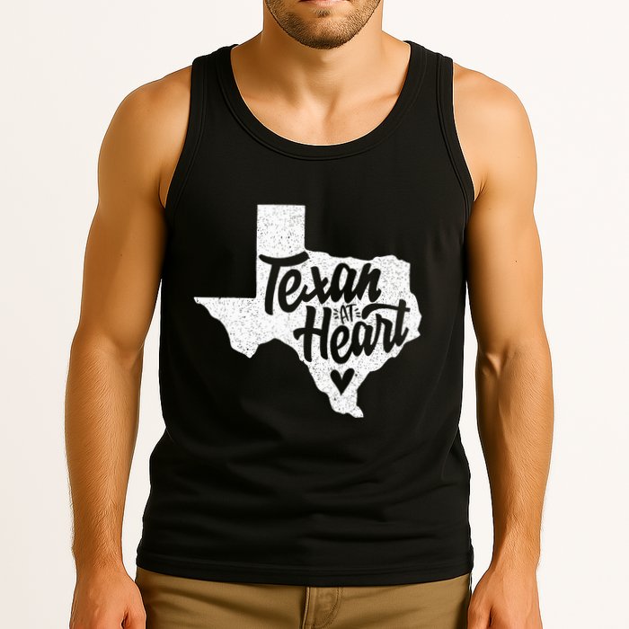Texan At Heart  Tank Top
