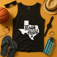 Texan At Heart  Tank Top
