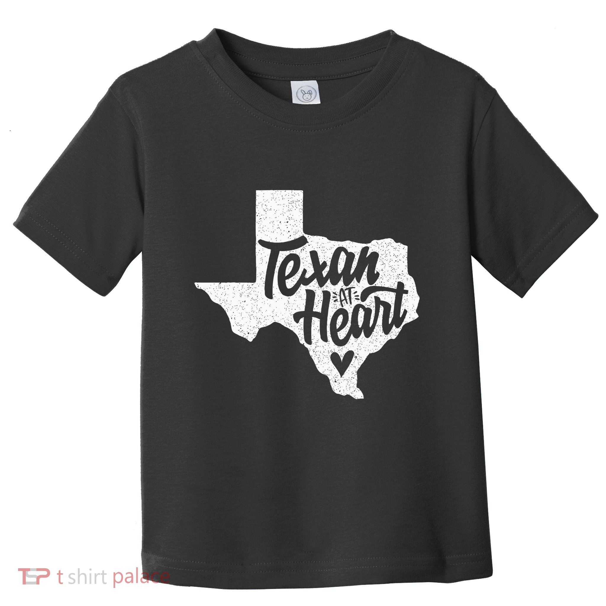 Texan At Heart  Toddler T-Shirt
