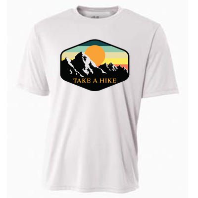 TAKE A HIKE RETRO VINTAGE OUTDOOR HIKING Cooling Performance Crew T-Shirt