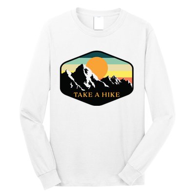 TAKE A HIKE RETRO VINTAGE OUTDOOR HIKING Long Sleeve Shirt