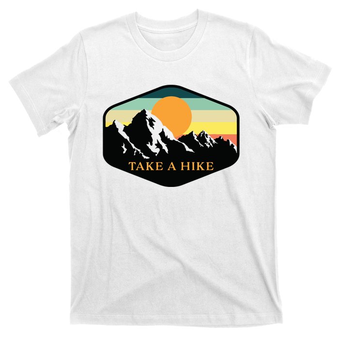 TAKE A HIKE RETRO VINTAGE OUTDOOR HIKING T-Shirt