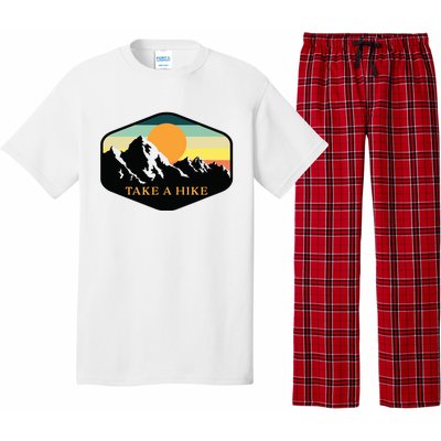 TAKE A HIKE RETRO VINTAGE OUTDOOR HIKING Pajama Set