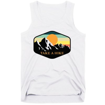 TAKE A HIKE RETRO VINTAGE OUTDOOR HIKING Tank Top