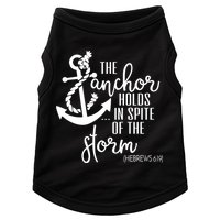 The Anchor Holds In Spite Of The Storm Doggie Tank