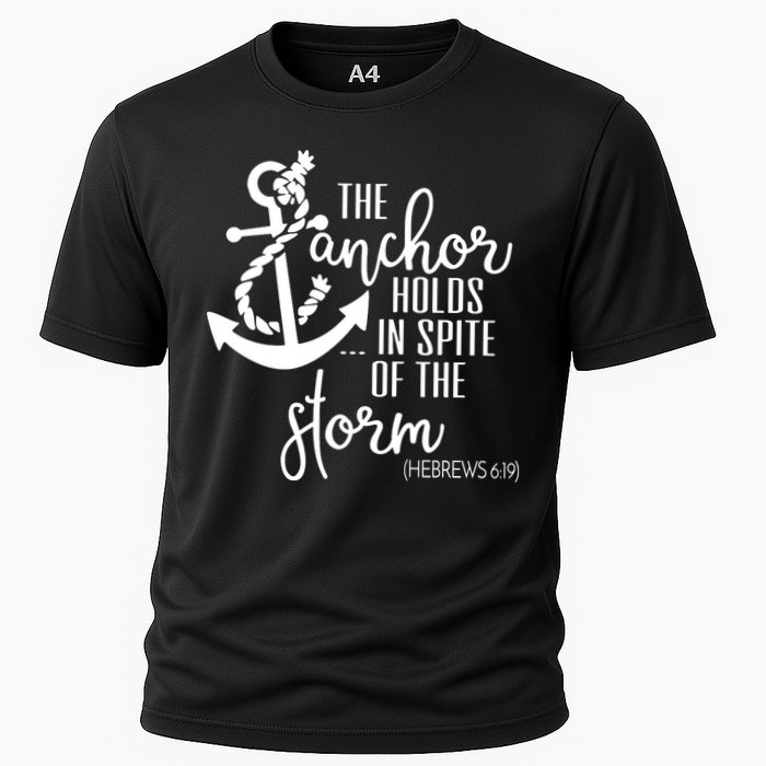 The Anchor Holds In Spite Of The Storm Performance Shirt