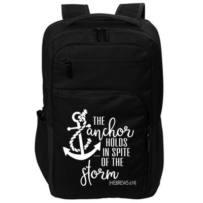 The Anchor Holds In Spite Of The Storm Impact Tech Backpack