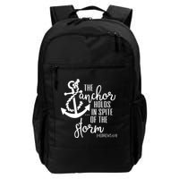 The Anchor Holds In Spite Of The Storm Backpack