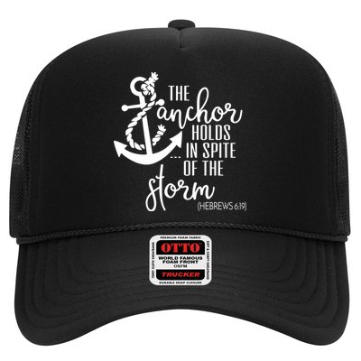The Anchor Holds In Spite Of The Storm Trucker Hat