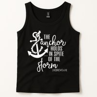 The Anchor Holds In Spite Of The Storm Tank Top