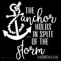 The Anchor Holds In Spite Of The Storm Tank Top