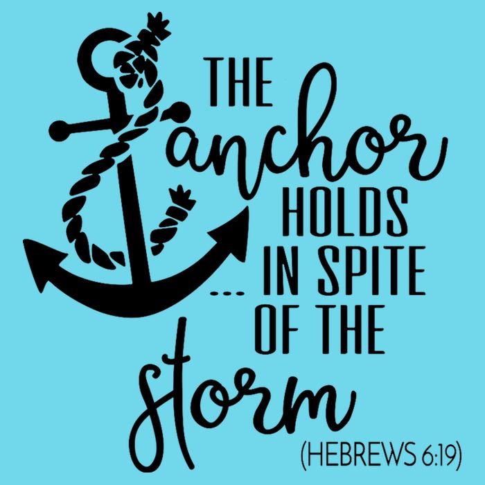 The Anchor Holds In Spite Of The Storm T-Shirt