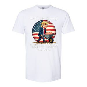 Trump An His Big Boulder Buddies Funny Donald Trump 2024 Softstyle CVC T-Shirt