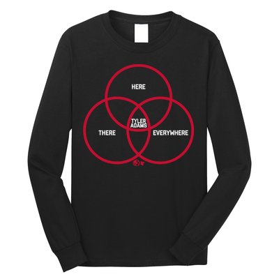 Tyler Adams Here, There, Everywhere USA Soccer Long Sleeve Shirt