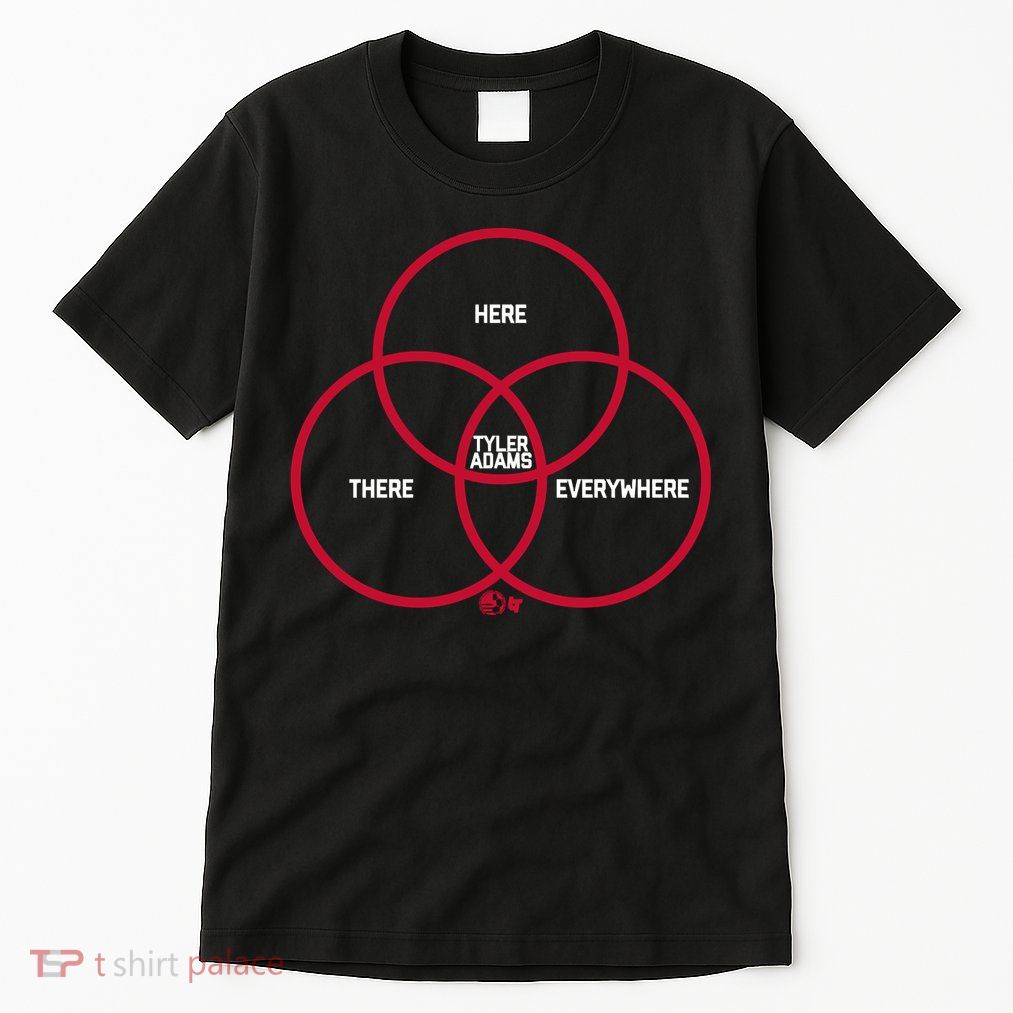 Tyler Adams Here, There, Everywhere USA Soccer Tall T-Shirt