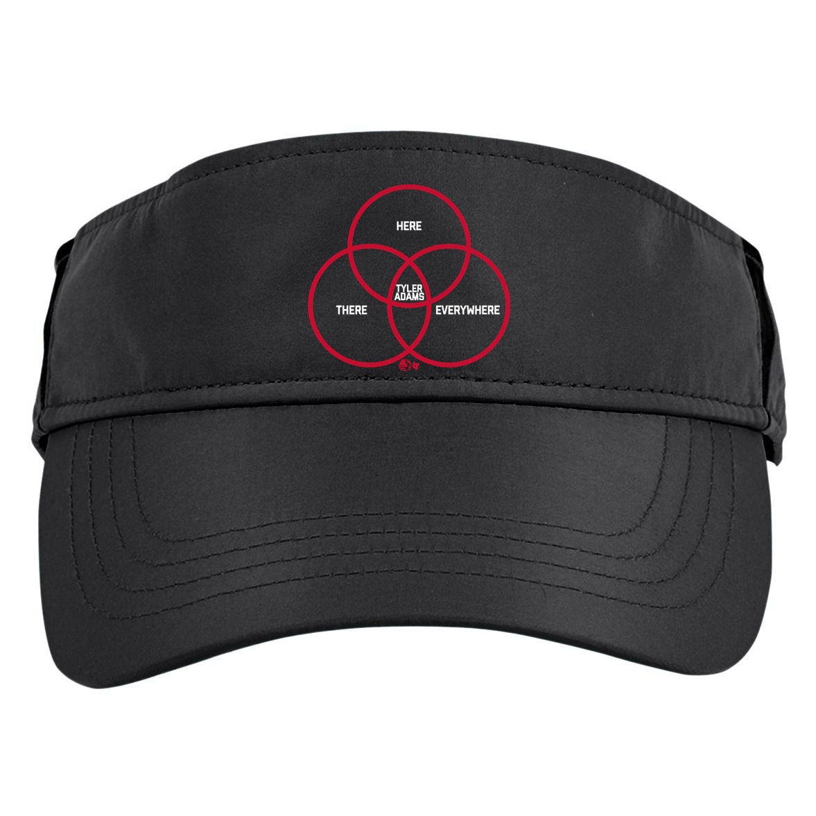 Tyler Adams Here, There, Everywhere USA Soccer Adult Drive Performance Visor