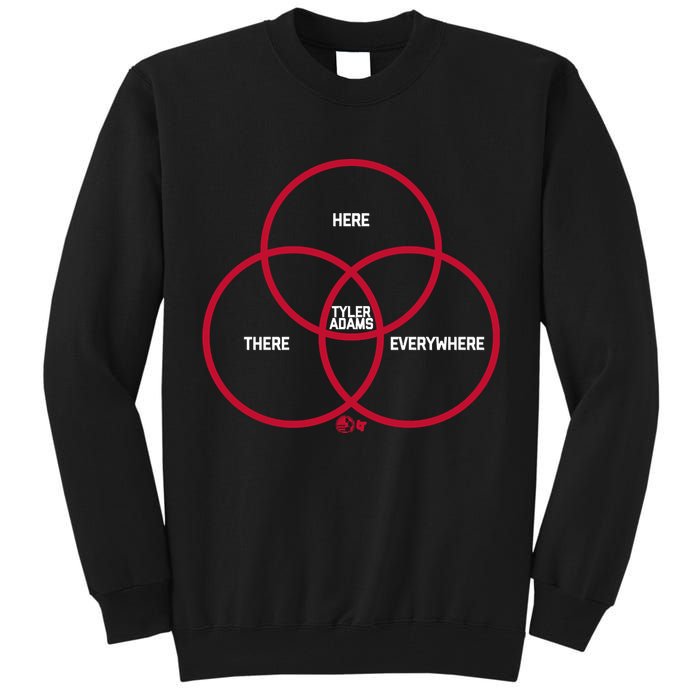 Tyler Adams Here, There, Everywhere USA Soccer Tall Sweatshirt