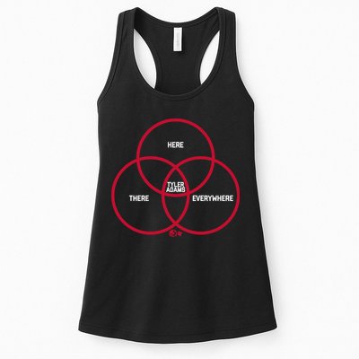 Tyler Adams Here, There, Everywhere USA Soccer Womens Tank Top