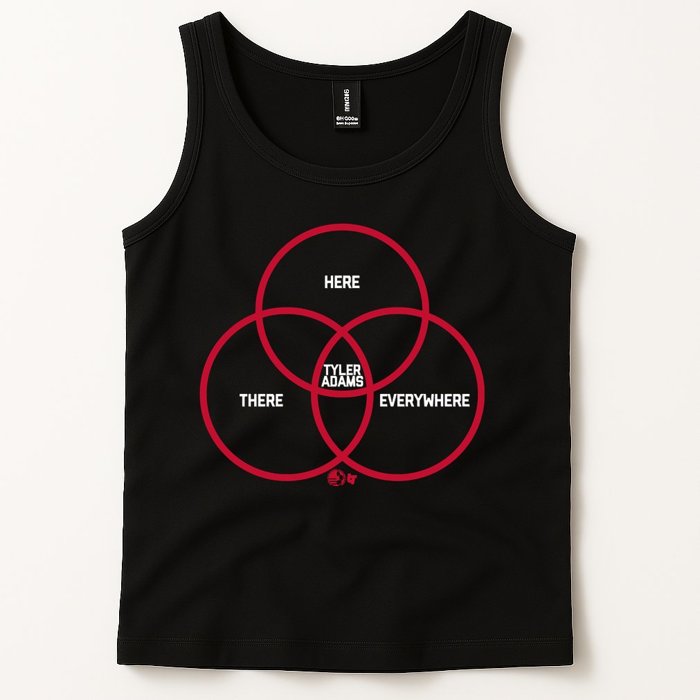 Tyler Adams Here, There, Everywhere USA Soccer Tank Top