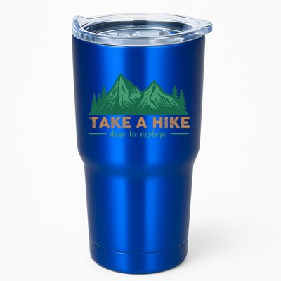 Take A Hike Funny Gift Mountain Adventure Camping Outdoor Retro Gift Tumbler