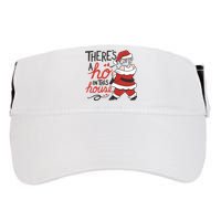 There's A Ho In This House Funny Santa Adult Drive Performance Visor