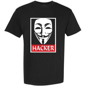 The Anonymous Hacker New Design Garment-Dyed Heavyweight T-Shirt