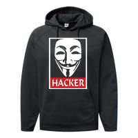 The Anonymous Hacker New Design Performance Fleece Hoodie