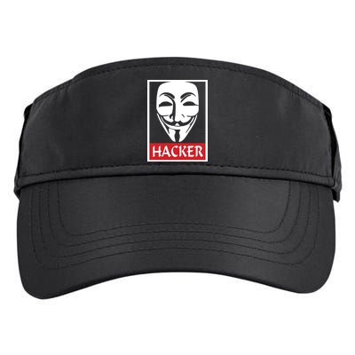 The Anonymous Hacker New Design Adult Drive Performance Visor