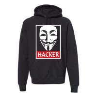 The Anonymous Hacker New Design Premium Hoodie