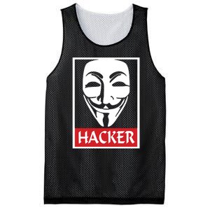 The Anonymous Hacker New Design Mesh Reversible Basketball Jersey Tank