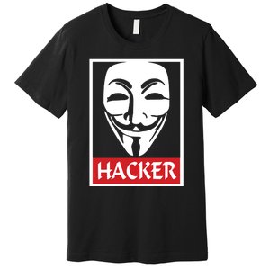 The Anonymous Hacker New Design Premium T-Shirt