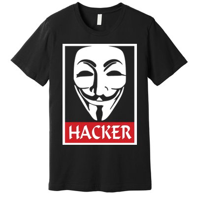 The Anonymous Hacker New Design Premium T-Shirt