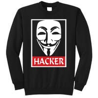 The Anonymous Hacker New Design Tall Sweatshirt