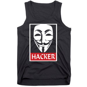 The Anonymous Hacker New Design Tank Top