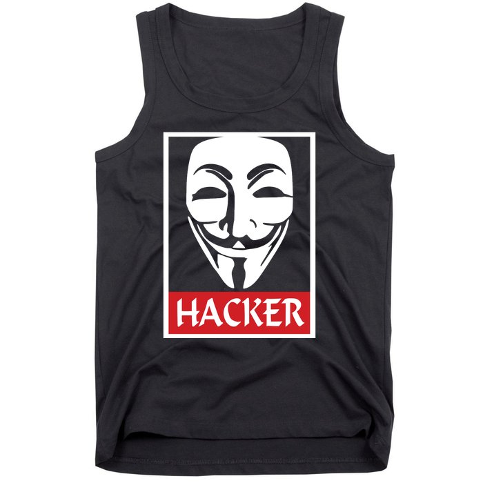 The Anonymous Hacker New Design Tank Top