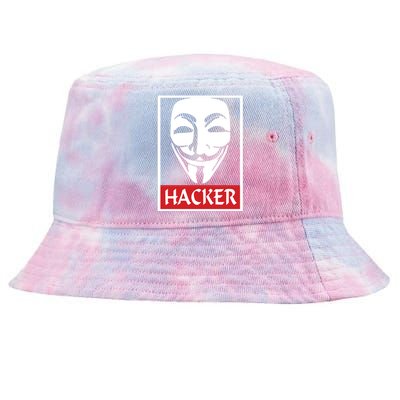 The Anonymous Hacker New Design Tie-Dyed Bucket Hat