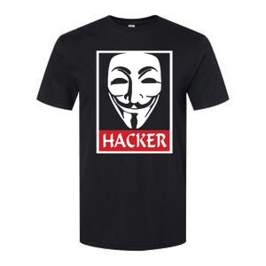 The Anonymous Hacker New Design Softstyle CVC T-Shirt