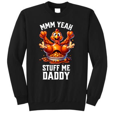 Thanksgiving Adult Humor Tacky Dirty Turkey Funny Tall Sweatshirt