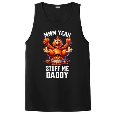 Thanksgiving Adult Humor Tacky Dirty Turkey Funny PosiCharge Competitor Tank