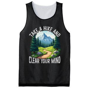 Take A Hike Clear Your Mind Refresh Your Soul Nature Lover Mesh Reversible Basketball Jersey Tank