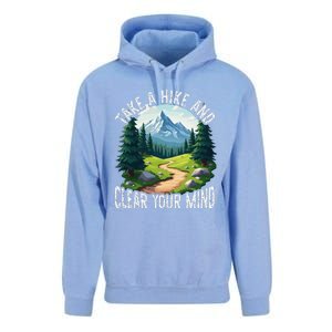 Take A Hike Clear Your Mind Refresh Your Soul Nature Lover Unisex Surf Hoodie