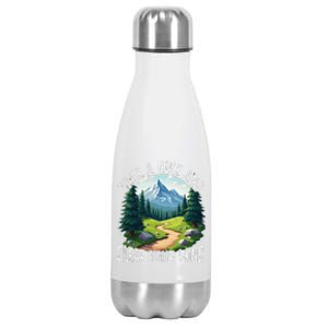 Take A Hike Clear Your Mind Refresh Your Soul Nature Lover Stainless Steel Insulated Water Bottle