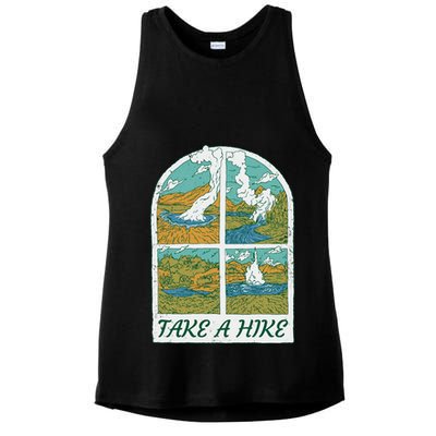 Take A Hike Ladies PosiCharge Tri-Blend Wicking Tank