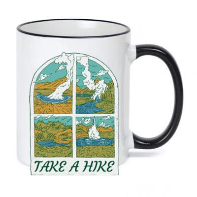 Take A Hike 11oz Black Color Changing Mug