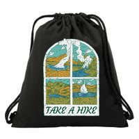 Take A Hike Drawstring Bag